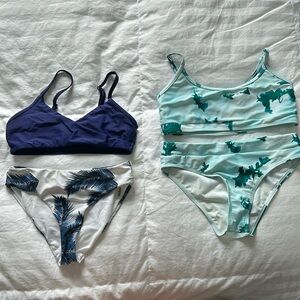 Set of 2 SHEIN bikinis both size XS